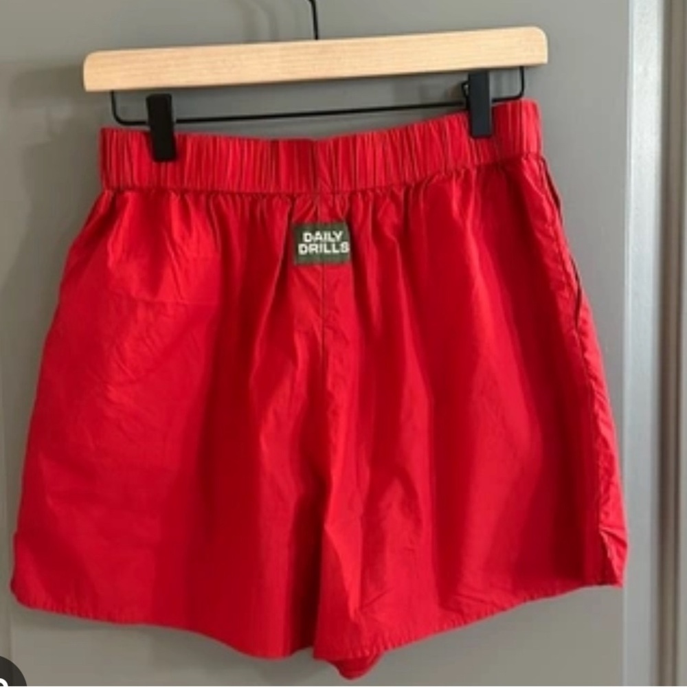 Daily Drills Red Boxer Shorts